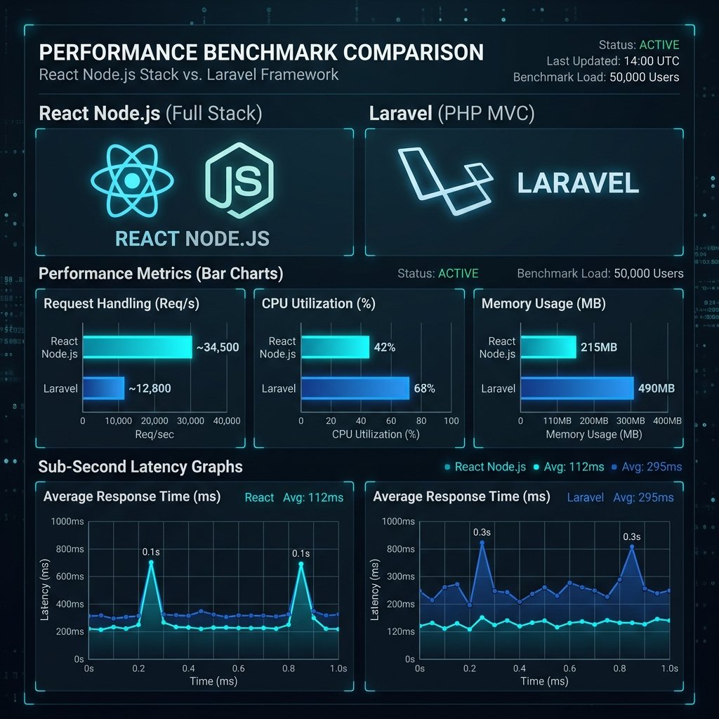 MERN vs Laravel benchmark thumbnail